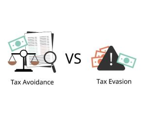 tax avoidance vs tax evasion